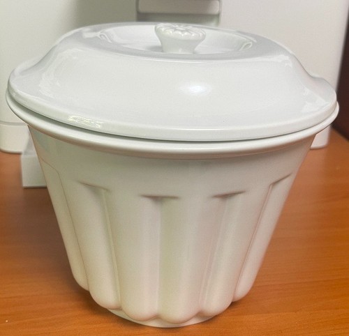 Vintage porzellan puddingform - vintage,