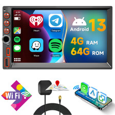 4+64GB 7" Android 13.0 Touchscreen Apple Carplay GPS Navi Autoradio SWC RDS Wifi