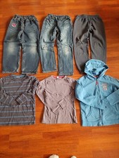 6tlg Bekleidungspaket Winter Jacke Thermohose Jeans Gr. 146 152