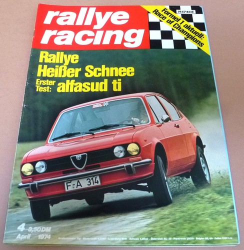 Rallye racing 1974 - 4/1974, alfasud