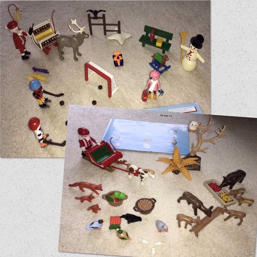 Playmobil adventskalender - 2x,