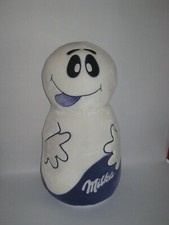 Milka Geist lila Plüschfigur Stofftier Werbefigur Plüschtier Ghost rar