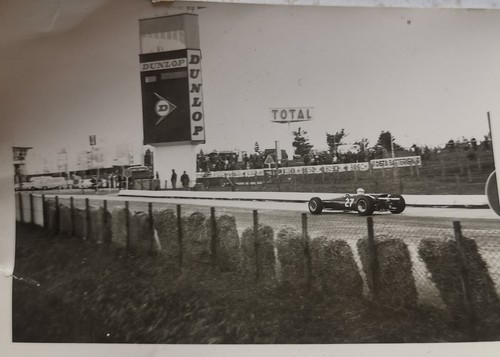 Altes antik foto - foto, rennszene