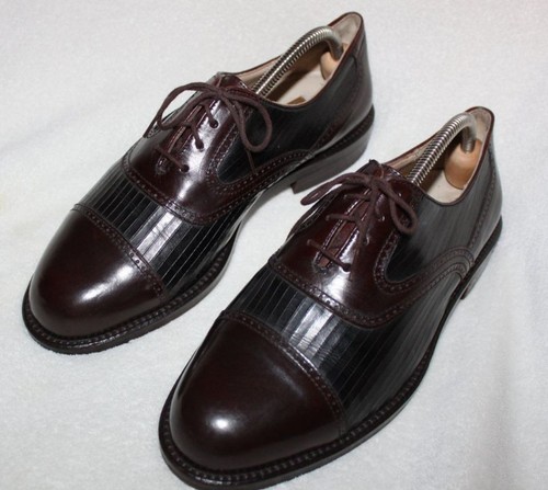 Manz leder anzugsschuhe braun - manz,