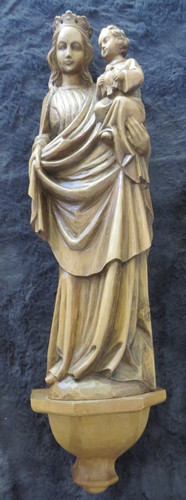 27433 madonna mit kind holz - 27433/,