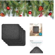 Filz Sitzkissen Schwarz