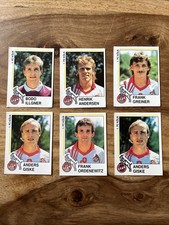 6x 1. FC KÖLN ILLGNER GISKE ORDENEWITZ Panini 91 1990 / 1991 Ungeklebt Sammlung