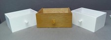 Holzkisten 3 Stück Schublade Dekoration Aufbewahrungskiste Holz P 154