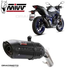 Auspuff YAMAHA MT-03 2020 2021 MIVV Suono Schwarz
