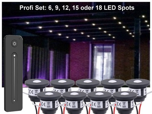 Profi led beleuchtung set - beleuchtung,