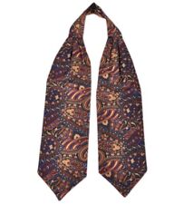 Italienischer Ascot Krawattenschal  reine Seide  16213