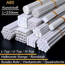 ABS Polystyrol Kunststoff Rohr