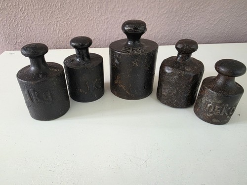 Antike waagengewichte set - antike,
