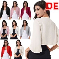DE Damen Bolero Jacke Festlich