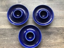 Rosenthal studio line Eierbecher 3 Stck mit Ablage - blau