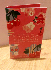 Escada***Cherry in Japan***Limited Edition***Eau de Toilette Spray***1,2 ml