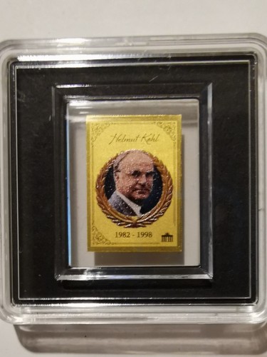 Goldbarren helmut kohl - goldbarren, "helmut