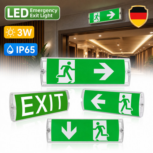 Led notausgangsleuchte - led,