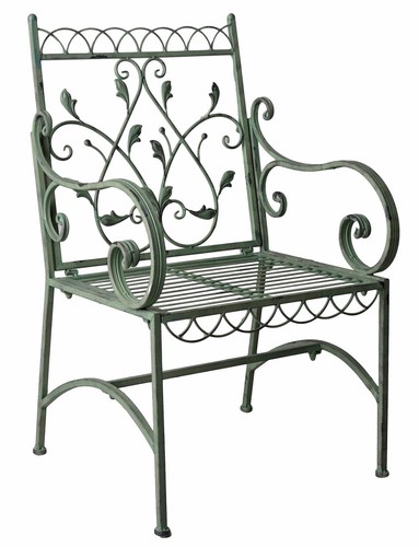 Metallstuhl antik gartenstuhl - metallstuhl,