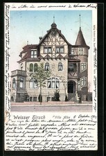 Ansichtskarte Dresden-Weißer Hirsch, Villa Alke von der Straße gesehen 1901 