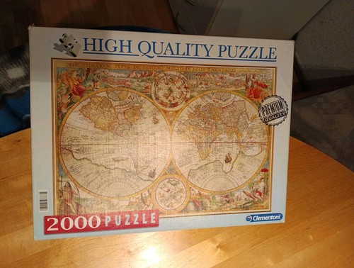 Alte weltkarte puzzle - weltkarte,