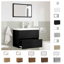 2-tlg. Badmöbel Set Wand