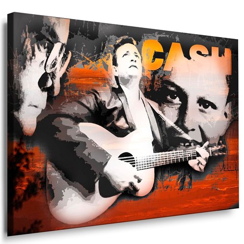 Druck auf leinwand johnny - leinwand, cash