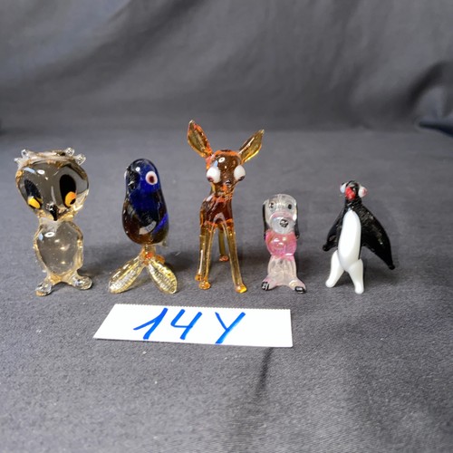 Buntes glas figuren konvolut - buntes,