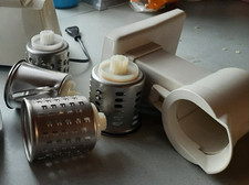 Messerschmidt/Jupiter Gemüse-Raffel-Vorsatz 862-300 mit extra Kartoffelreibe