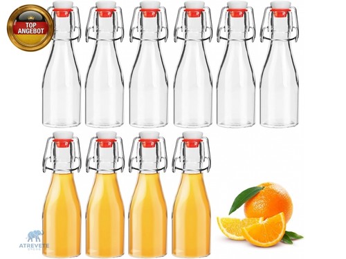 Stück glasflaschen 150ml - stück,