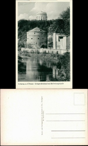 Ansichtskarte kelheim - ansichtskarte,