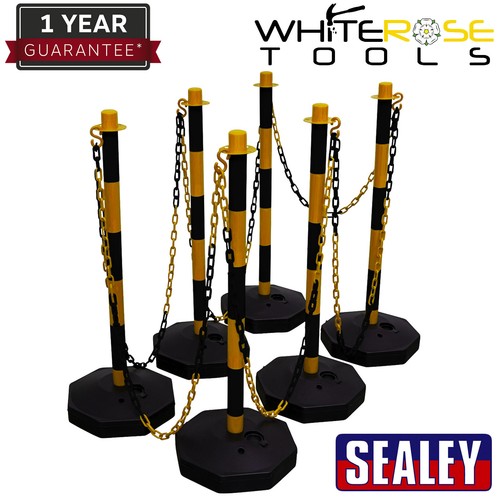 Sealey schwarz gelb pfosten - sealey,