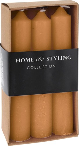 Stabkerzen rustic orange - stabkerzen,