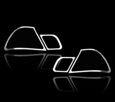 Chrome Tail Light Trim Bezel