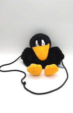 Nici Kuscheltier Plüschtier Rabe Socke mit Tasche | Guter Zustand | - Top !