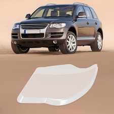 Links Klar Scheinwerferglas Scheinwerferabdeckung für 2007-2010 VW Touareg DHL