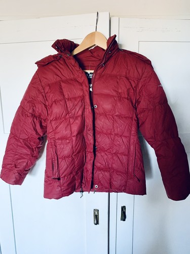 Bogner weinrote winterjacke - weinrote,
