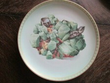 Hutschenreuther Teller Wandteller 50 Jahre IG Bergbau Energie Dekor Rauchquarz