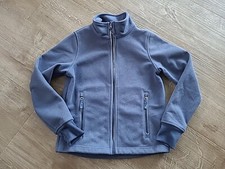 Übergangsjacke, Jacke: Gr.122/128, Fleece, Tchibo/TCM, blau, ohne Kapuze 