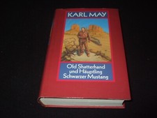 Karl May - Old Shatterhand und Häuptling Schwarzer Mustang - Rote Reihe GEBUNDEN