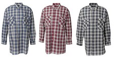 PLANAM Flanell-Hemd 2001 Arbeitshemd Berufshemd Freizeithemd Herrenhemd kariert