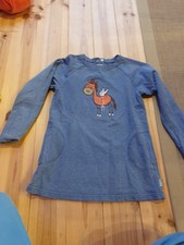 Jako O Kleid 122 Blau Pferd