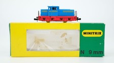 Minitrix N 2026 Diesellok blau
