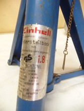 4014.     gebr. Unterstellbock 1,8 Tonnen  Klappbar Einhell Stützbock