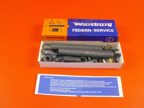 Ddr oldtimer wartburg federn - oldtimer,