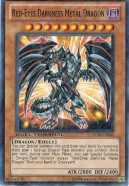 Yugioh red eyes darkness - yugioh,