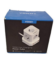 Voomy Steckdosenleiste Power Cube S100 weiß