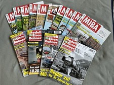 MIBA die Eisenbahn im Modell – Modelleisenbahner 14 Hefte Konvolut