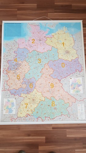 Deutschlandkarte mit