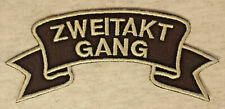 Patch Aufnäher Zweitakt GANG